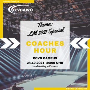 Coaches Hour – 24.10.2021 LM 2021 Spezial
