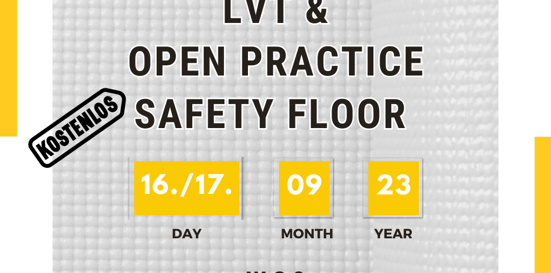 SAVE THE DATE – LVT & Open Practice