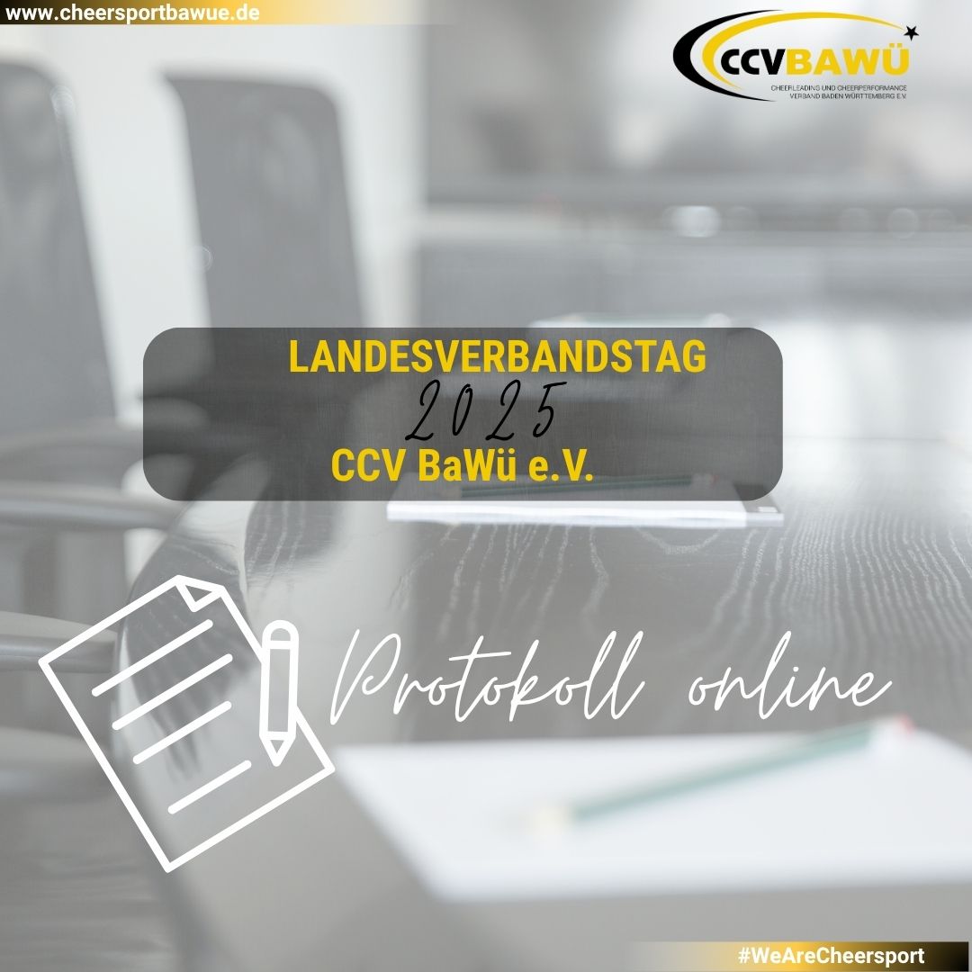 Protokoll Landesverbandstag 2025 Protokoll Landesverbandstag 2025
